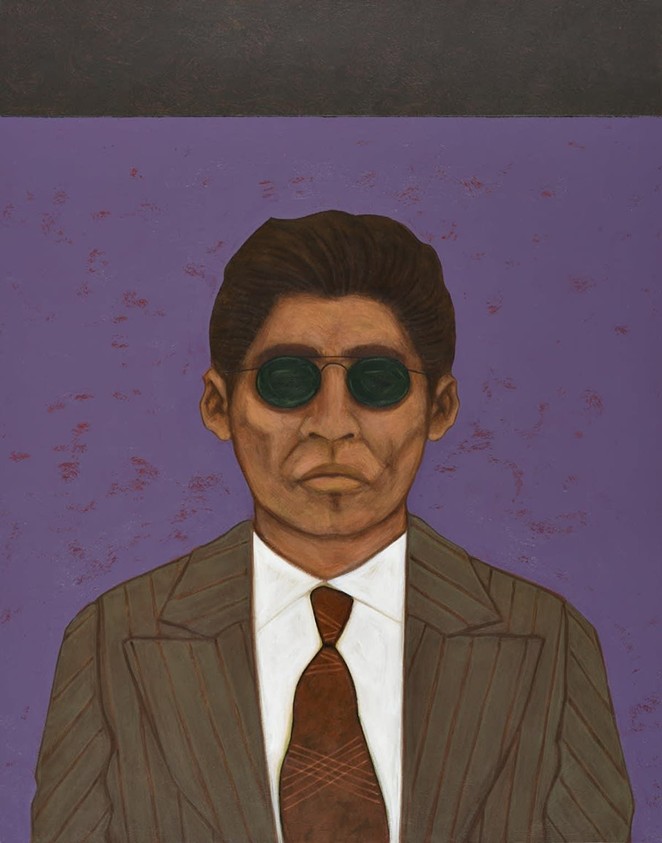 César A. Martínez’s 2021 painting Bato Con Sunglasses is featured in the Ruiz-Healy Art exhibition "Mi Gente." - COURTESY IMAGE / RUIZ-HEALY ART
