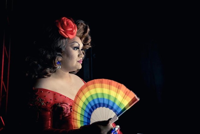 San Antonio drag performer Ada Vox rose from obscurity after a star-making turn on American Idol. - COURTESY PHOTO / QUEEN OF THE UNIVERSE