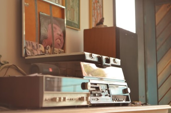 In case anyone needs a reference point for what a Dad Stereo is, here you go. - UNSPLASH / GABRIEL