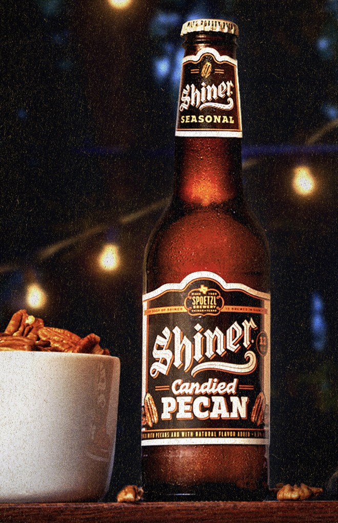 Shiner Beer's Candied Pecan Ale is made with roasted pecans from Millican Pecan Company in San Saba, Texas. - Courtesy Shiner Beer