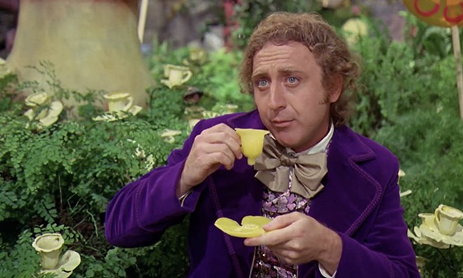 You can eat along with Willy Wonka at this film screening. - Warner Home Video