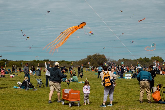 The Fest of Tails features a variety of kite flying activities. - Courtesy of San Antonio Parks Foundation