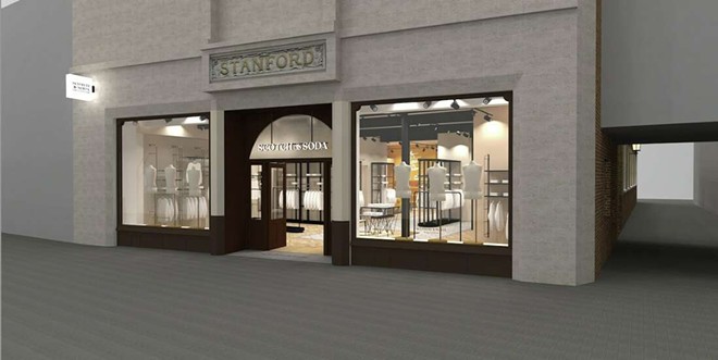 A rendering of the upcoming Scotch & Soda San Antonio store. - Photo Courtesy Scotch & Soda