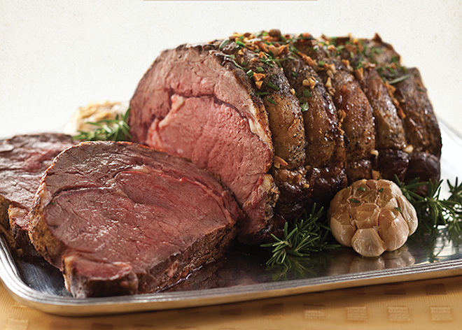 The Palm will offer dinner with  bone-in prime rib. - Photo Courtesy The Palm