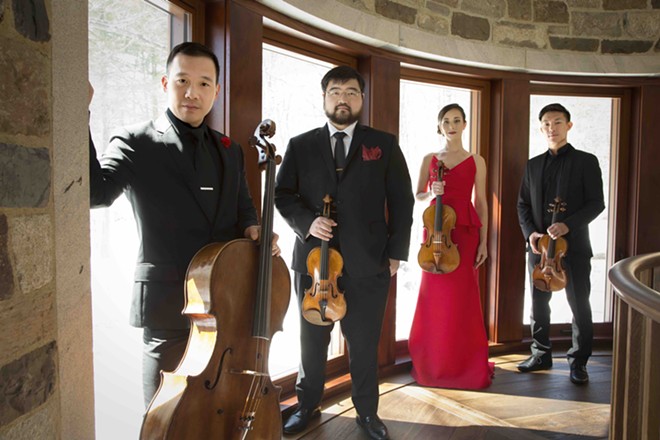 The quartet has been performing worldwide since its inception in 2002. - LUKE RATRAY