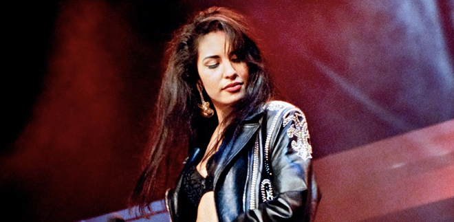 Selena Quintanilla performs at the 1994 Tejano Music Awards hosted at the Alamodome. - Instagram / selenaqofficial