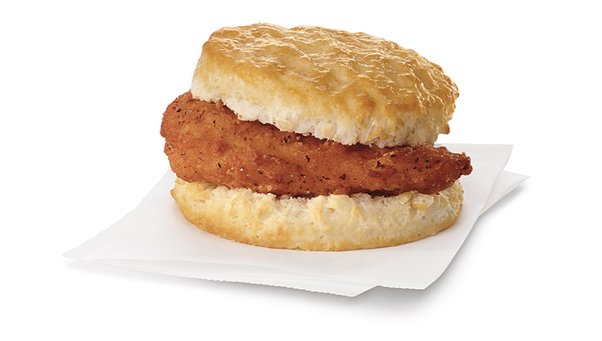 San Antonio area Chick-fil-A locations to give out free Spicy Chicken Biscuits this week. - PHOTO COURTESY CHICK-FIL-A