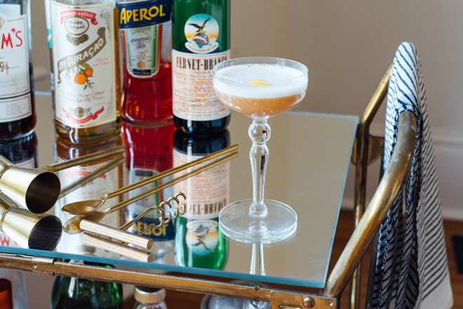 Bar Loretta's cocktail program was developed by Houston-based bartending guru Michael Neff. - SHANNA HICKMAN FOR BAR LORETTA