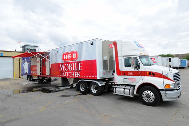 H-E-B Mobile Kitchens will provide meals, supplies, and other resources to the Uvalde community. - PHOTO COURTESY H-E-B