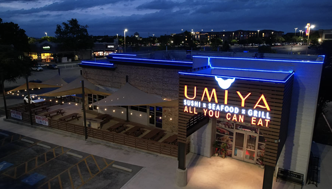 Umiya's new restaurant is located in Northwest San Antonio. - Facebook / Umiya Sushi Seafood & Bar