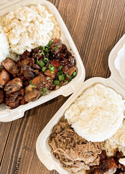 Hawaiian Bros offers island-style comfort food and Hawaiian plate lunches, a staple popular across the islands of Hawaii. - Instagram / piggieats_