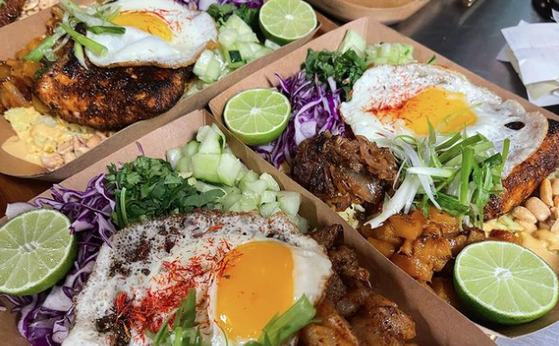 Catering operation 375° Social Kitchen's new location will offer the same spicy Korean bowls that drew attention to its food truck. - Instagram / 375foodtruck
