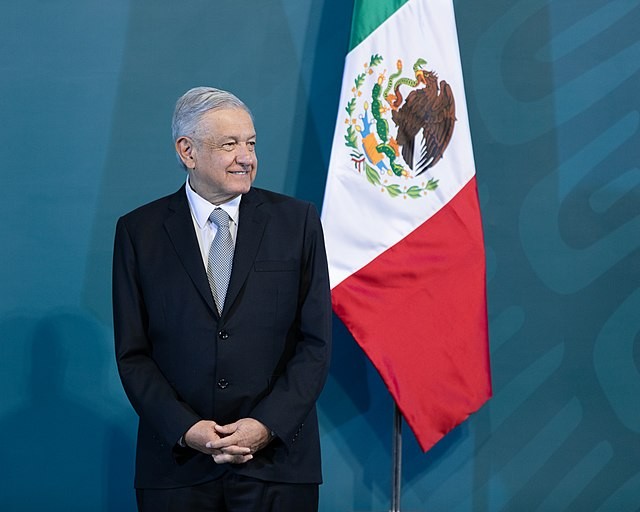 Mexican President Andrés Manual López Obrador had criticized Texas Gov. Greg Abbott's enhanced commercial truck inspections in April. - Wikipedia Commons / EneasMX