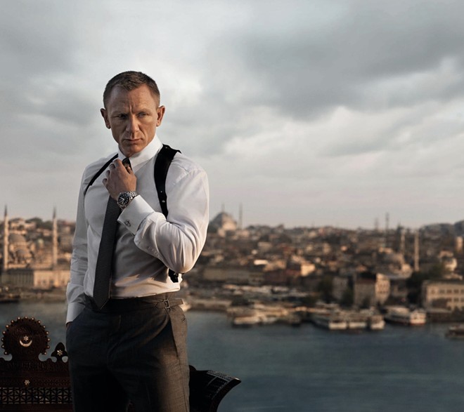 Skyfall is the third of five movies in which Daniel Craig portrayed Bond. - Warner Bros. Home Entertainment