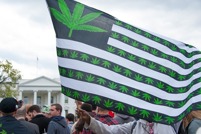 The U.S. Senate introduced a bill to decriminalize marijuana. - Shutterstock