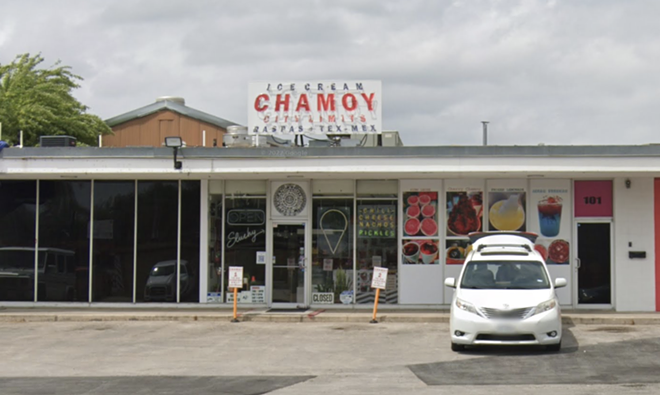 Chamoy City Limits is located at 447 Hildebrand. - Screen Capture / Google Maps