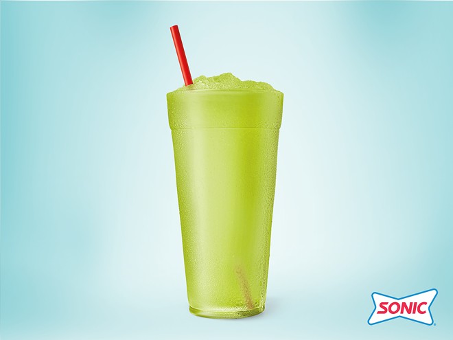 Sonic Drive-In's Pickle Juice Slush is back. - Photo Courtesy Sonic Drive-In
