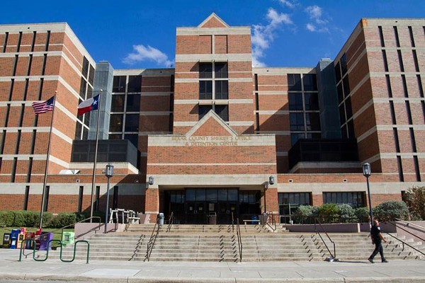 The exterior of the Bexar County Jail as seen from the front. - Courtesy of Bexar County