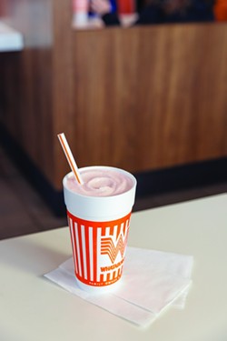 Whataburger's new White Chocolate Raspberry Shake is now available at all locations. - Courtesy Photo / Whataburger