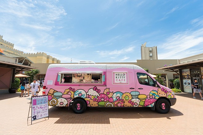 The Hello Kitty Cafe Truck will roll into town this Saturday, Oct. 15. - Courtesy Photo / Hello Kitty Cafe Truck