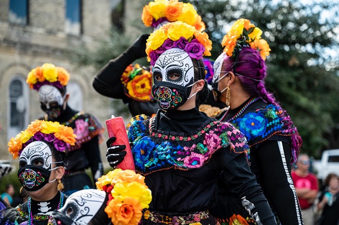 Hemisfair's Día de los Muertos celebration is now in its 10th year and includes two days of activities. - Jaime Monzon