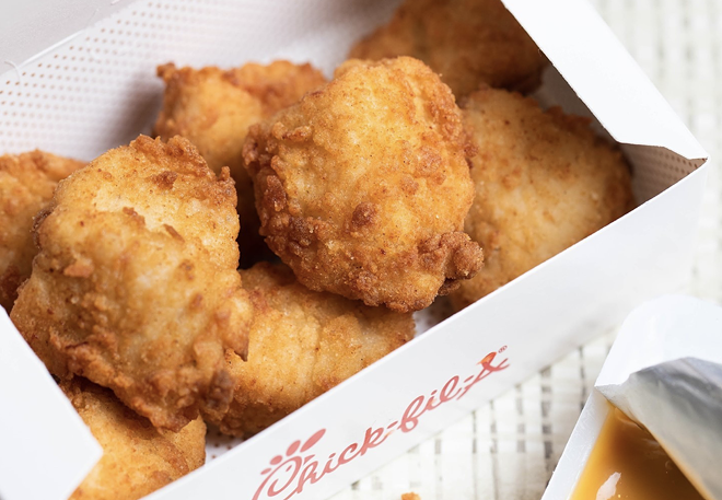 Chick-fil-A is offering breaded nuggets to users of its app. - Instagram / chickfila