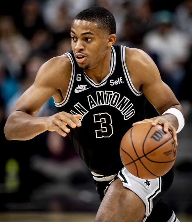 Fielding a roster with an average age of 23, including four teenagers, youth continues to be served in San Antonio. - San Antonio Spurs/Reginald Thomas II.