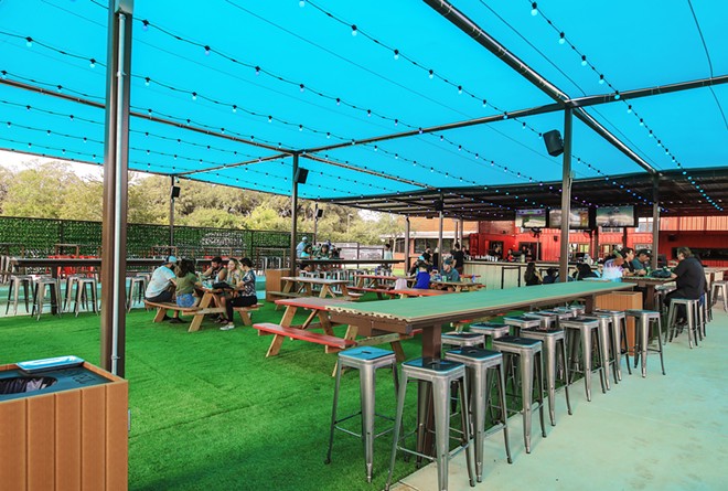 Smoke BBQ + Skybar's new Redland Road location offers 7,000 square feet of covered patio space. - Courtesy Photo / Smoke BBQ + Skybar