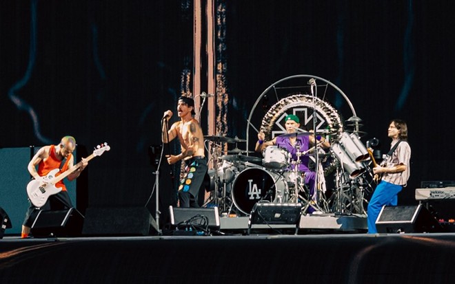 Red Hot Chili Peppers perform live in London during 2022. - Creative Commons / Kreepin Deth