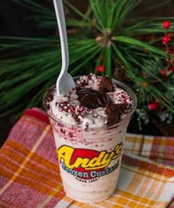 Andy’s Frozen Custard is now offering seasonal, festive flavors.