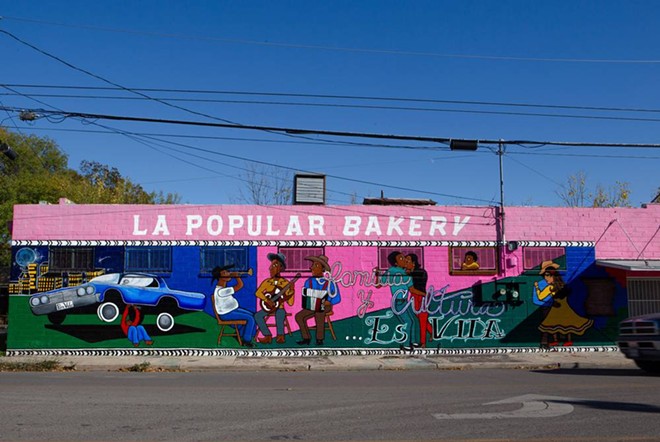 La Popular Bakery in San Antonio’s West Side on Nov. 30. - Texas Tribune / Azul Sordo