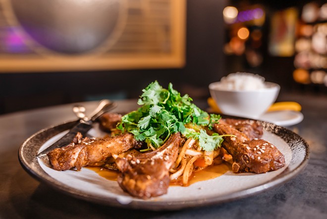 Dashi's Sichuan Kitchen + Bar has grown a local following for food that offers an elevated take on Chinese flavors. - Adah Esquivel