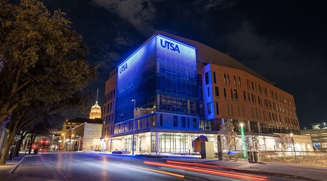 The $98.1 million building, dubbed San Pedro I, will house UTSA's data science, cyber security and national security programs. - Courtesy Image / University of Texas at San Antonio