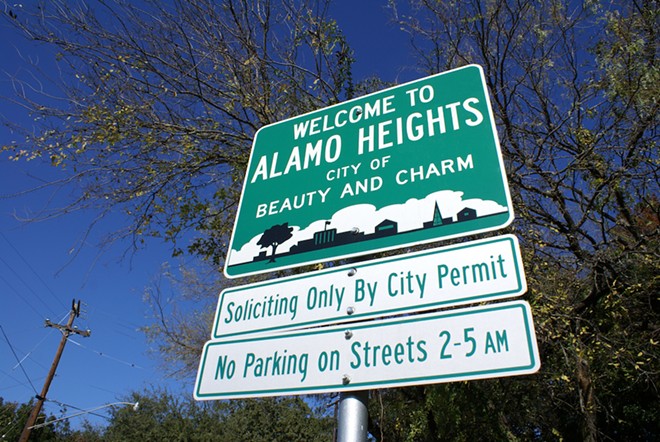 San Antonio's Alamo Heights suburb is among the state's wealthiest cities, according to a new study. - Wikimedia Commons / AHresident