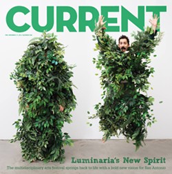 THE CURRENT'S LUMINARIA 2014 COVER FEATURING LOCAL ARTIST JIMMY JAMES CANALES