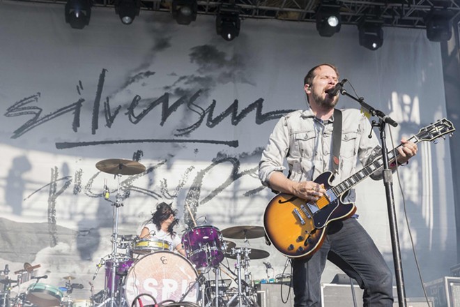 Known for a densely layered alternative-rock sound, Silversun Pickups formed in 2000, playing gigs in the Silver Lake area of Los Angeles, which inspired its moniker. - Shutterstock / Sterling Munksgard