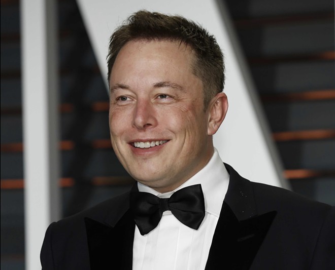 Billionaire Elon Musk consulted his ex-girlfriend and disgraced rapper Kanye West in the town design. - Shutterstock / Kathy Hutchins