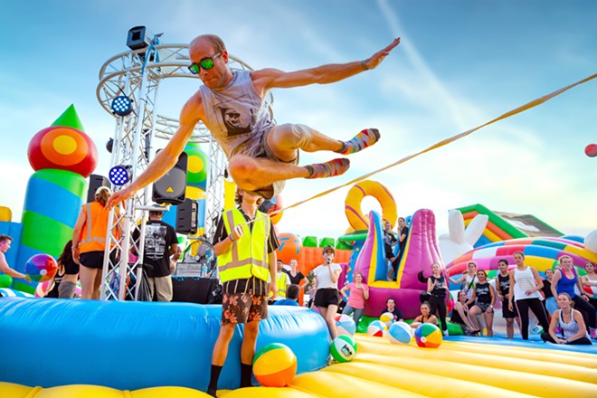 Big Bounce America touts itself as the largest touring inflatable event in the world. - Courtesy Photo / The Big Bounce America