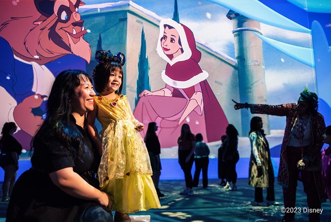 Audiences can step into the world of the Disney animated canon in this immersive experience. - Kyle Flubacker, courtesy of Lighthouse Immersive Studios