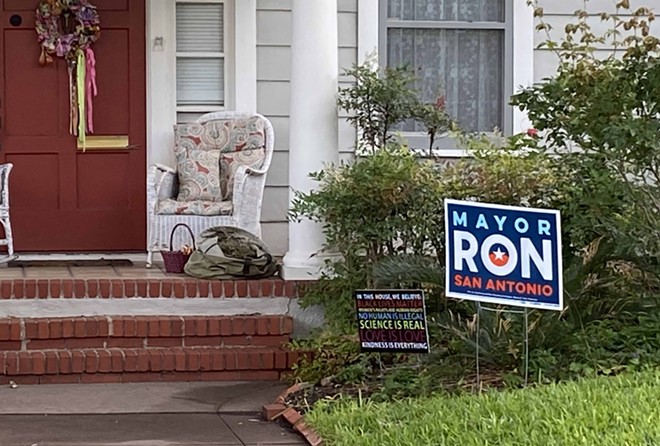 Front yards are sprouting the signs for local political candidates that appear in odd-numbered years. - Sanford Nowlin