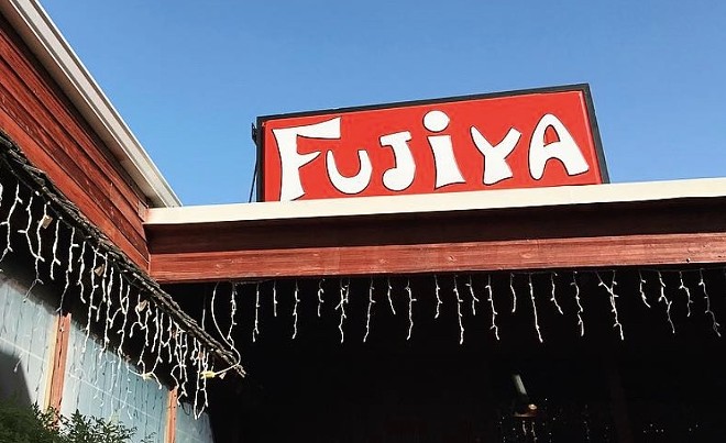 Japanese restaurant Fujiya was located at 9030 Wurzbach Road. - Instagram / docjonesworld