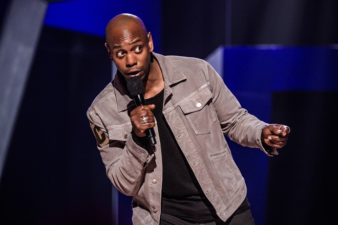 Dave Chappelle is the 2019 recipient of the Mark Twain Prize for American Humor. - Courtesy Photo