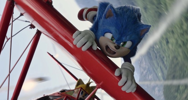 In the sequel, Sonic partners with his new friend Tails to stop Dr. Robotnik and Knuckles. - Paramount Pictures