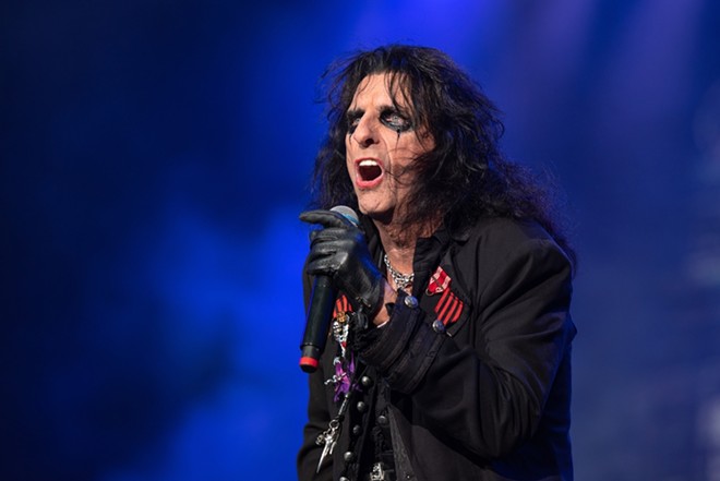Alice Cooper still performs roughly 180 shows a year. - Shutterstock / Davide Sciaky
