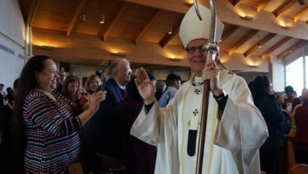 Archbishop Gustavo García-Siller notified parishioners of allegations against the priests via a letter that was read out loud. - Instagram / @abishopgustavo