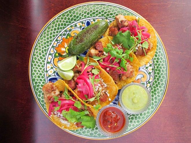 Chef Jesse Kuykendall's vibrant take on Mexican street foods will soon be available on the East Side. - Nina Rangel