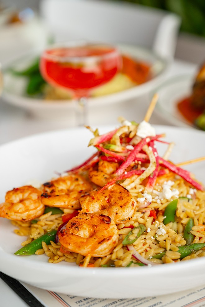 The Hayden's new shrimp and orzo entree. - Courtesy Photo / The Hayden