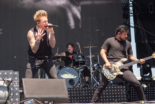 Papa Roach is part of a stacked bill at Freeman Coliseum headlined by Shinedown. - Shutterstock / Geoffrey Clowes