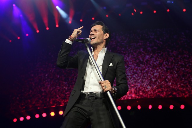 Marc Anthony is the top-selling tropical salsa artist of all time, moving more than 12 million albums. - Shutterstock / Debby Wong