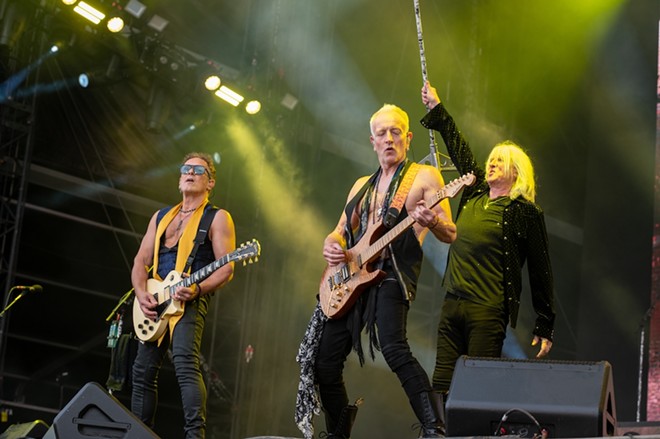 Def Leppard performs this summer at a rock festival in France. - Shutterstock / Davide Sciaky